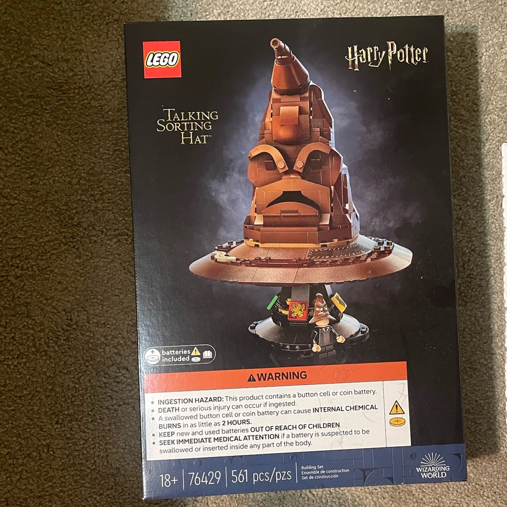 LEGO Harry Potter Interactive Sorting Hat Set